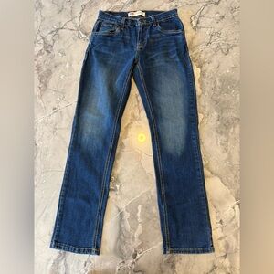 Boy’s Levi’s 511 (slim) med/dark was denim, size 14 reg